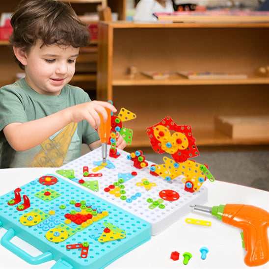 Jeu de construction, Puzzles créatifs pour enfants, compétences manuelles