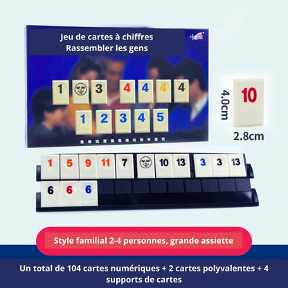 Jeu de société famille, Rummy Game, style familial.