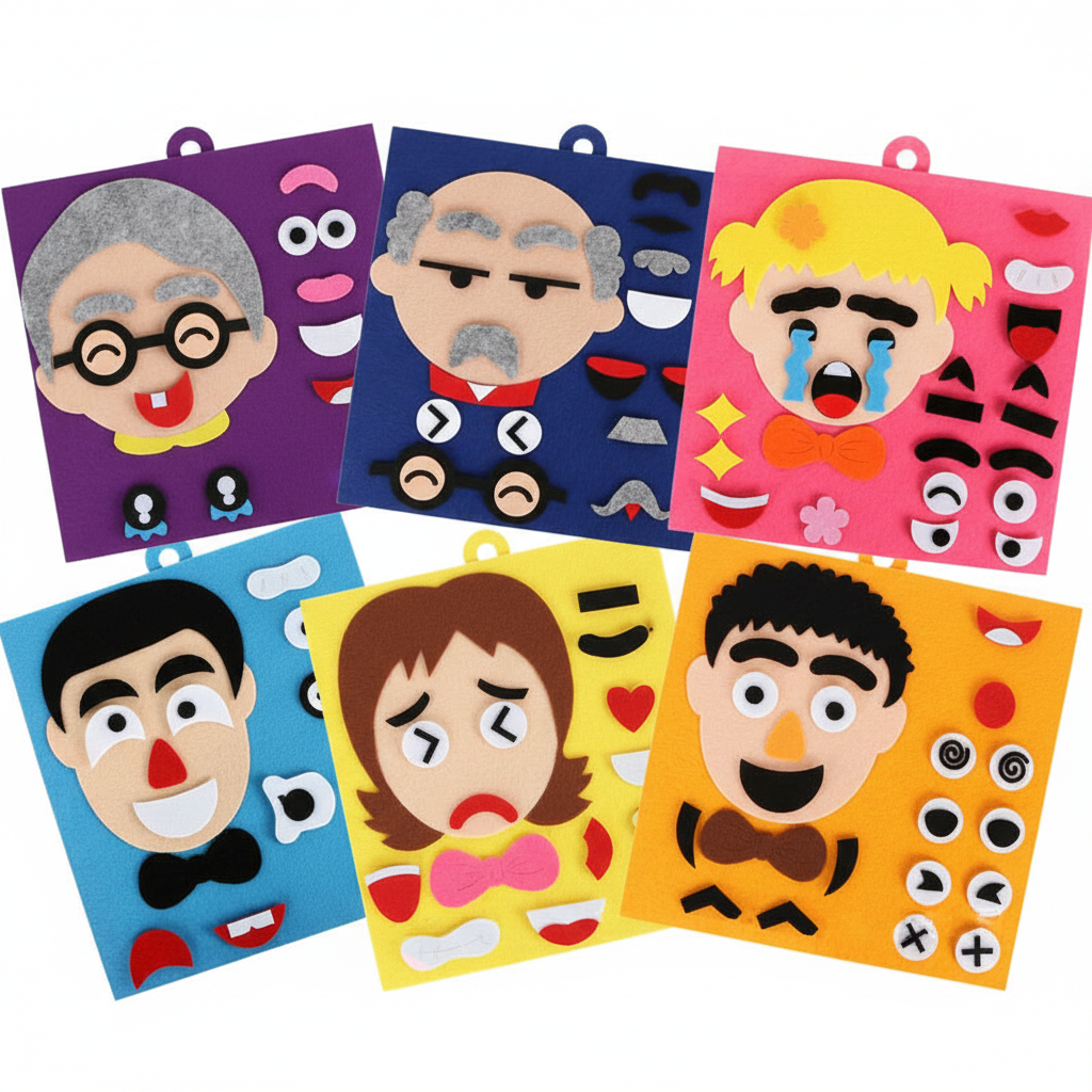 Collection 6 plateaux émotions EduJoy