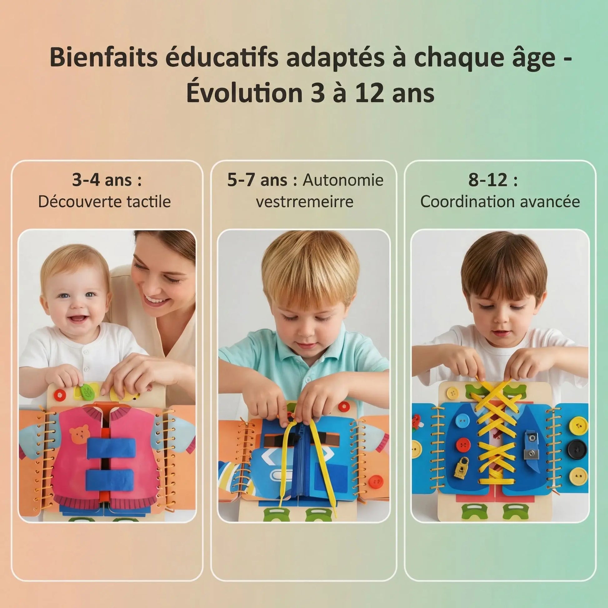 Évolution 3-12 ans
