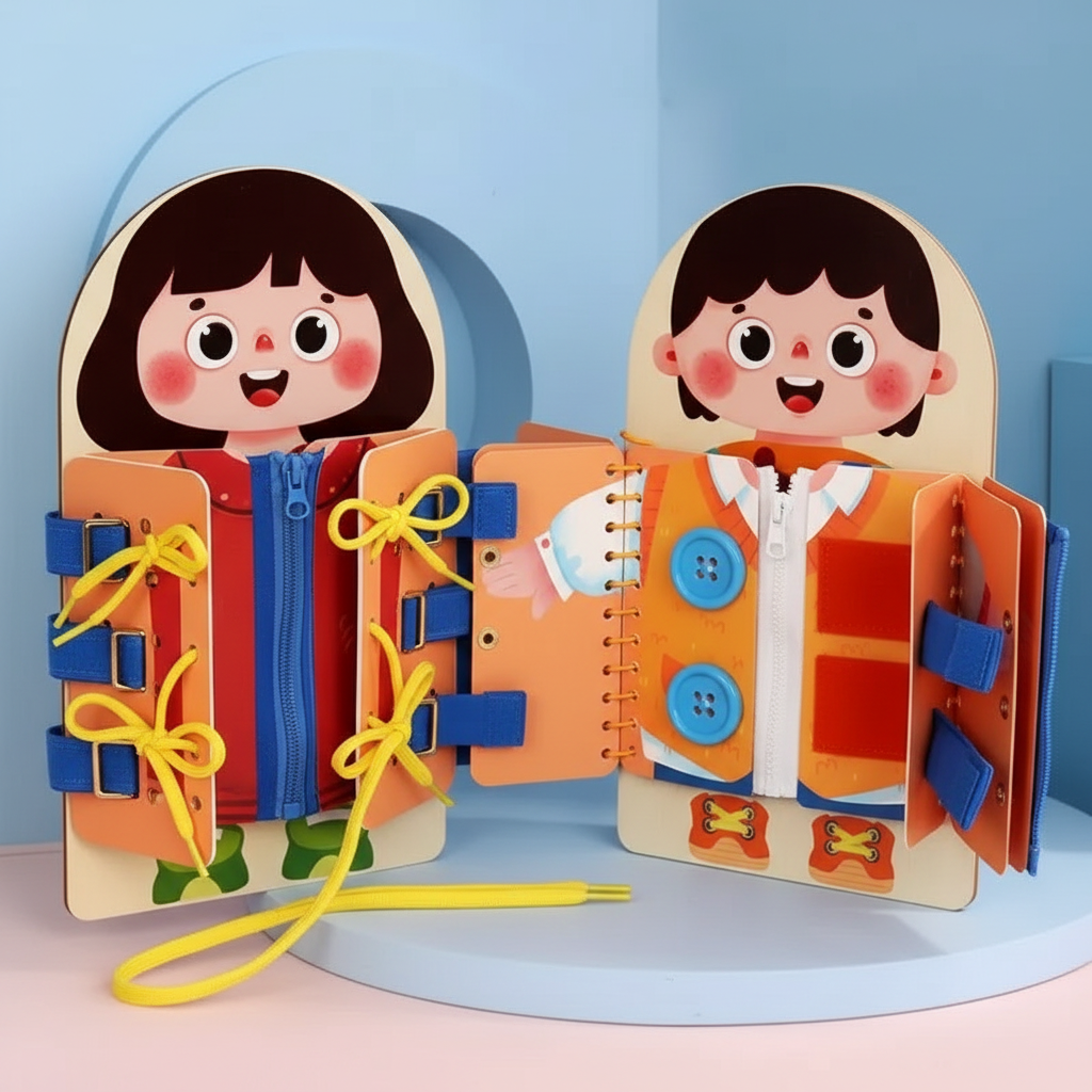 Collection 2 busy boards - Fille et garçon