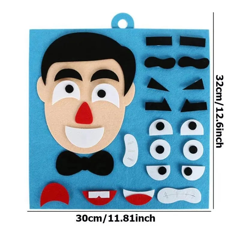 Jeu des emotions avec Planche variante bleu