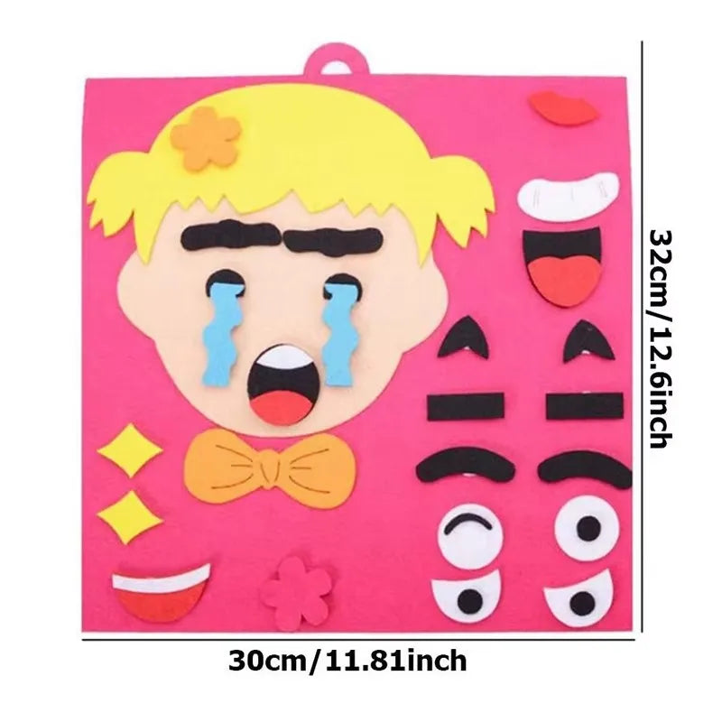 Jeu des émotions avec Planche variante rose