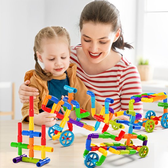  Jeux de Construction favorisent les compétences sociales