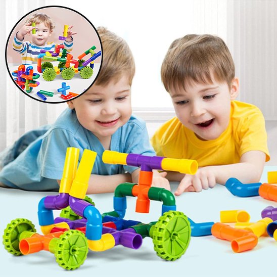  Jeux de Construction, connections tubulaires