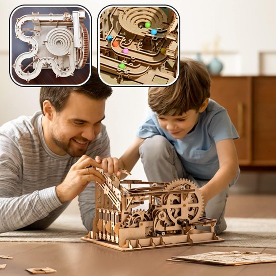 Jeux de Construction, puzzles mécaniques, un jeu pour la coordination œil-main