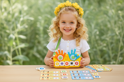 jouet de comptage sur les doigts Montessori 3 à 5 ans