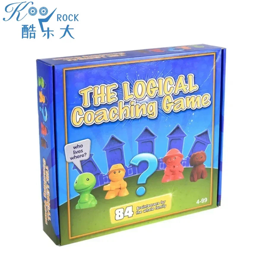 Jeux de société famille, coaching logique et réflexion