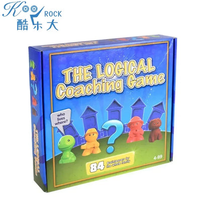 Jeux de société famille, coaching logique et réflexion