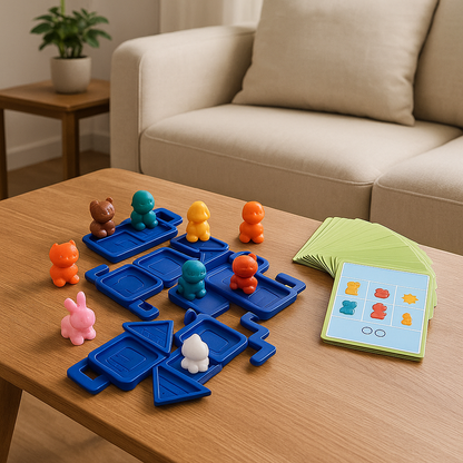 Jeux de société famille, coaching logique développement de compétences