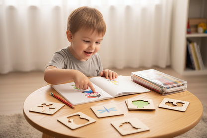 Modèles de dessin en bois 20 pièces/32 pièces
