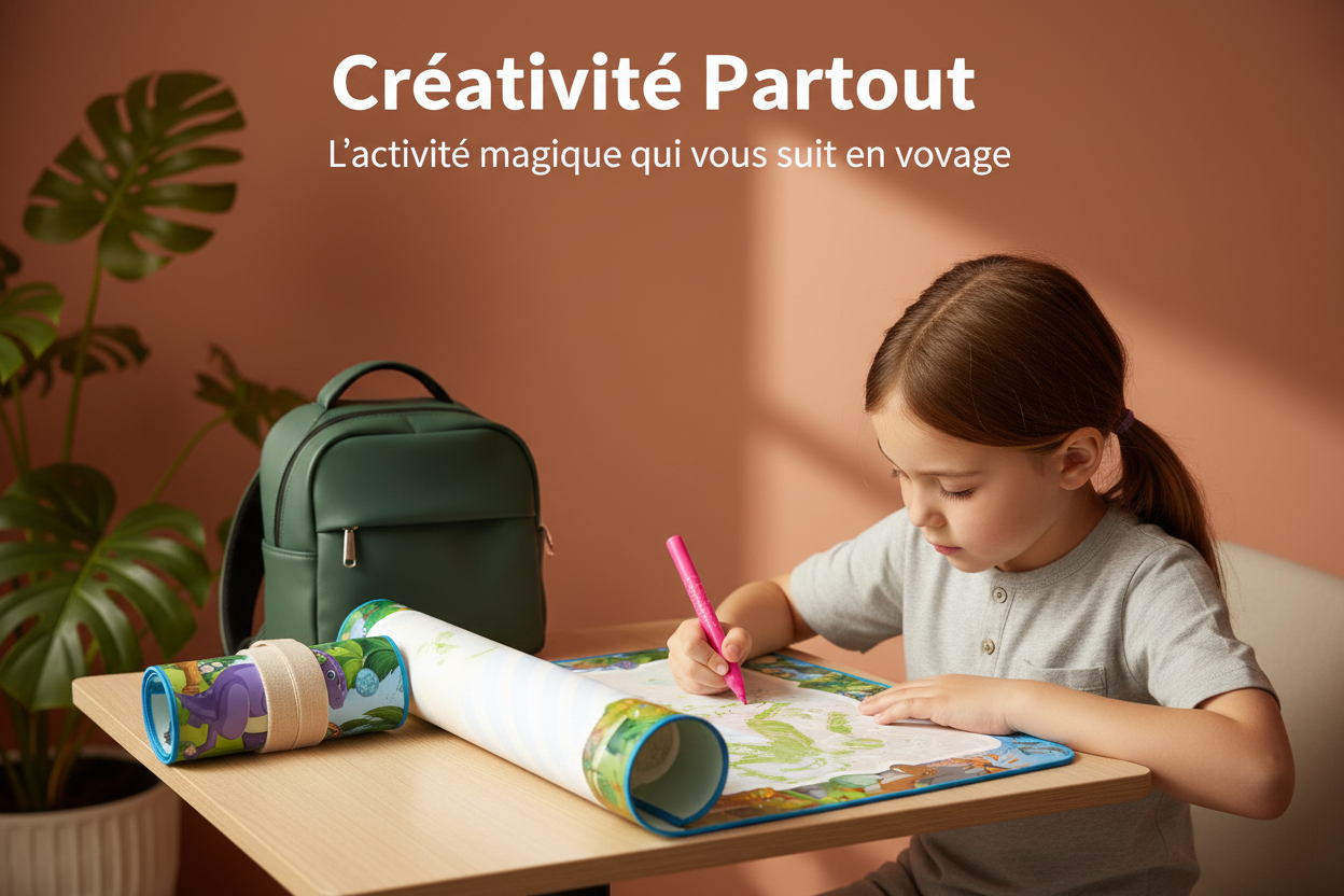Nomade voyage tapis magique eau 