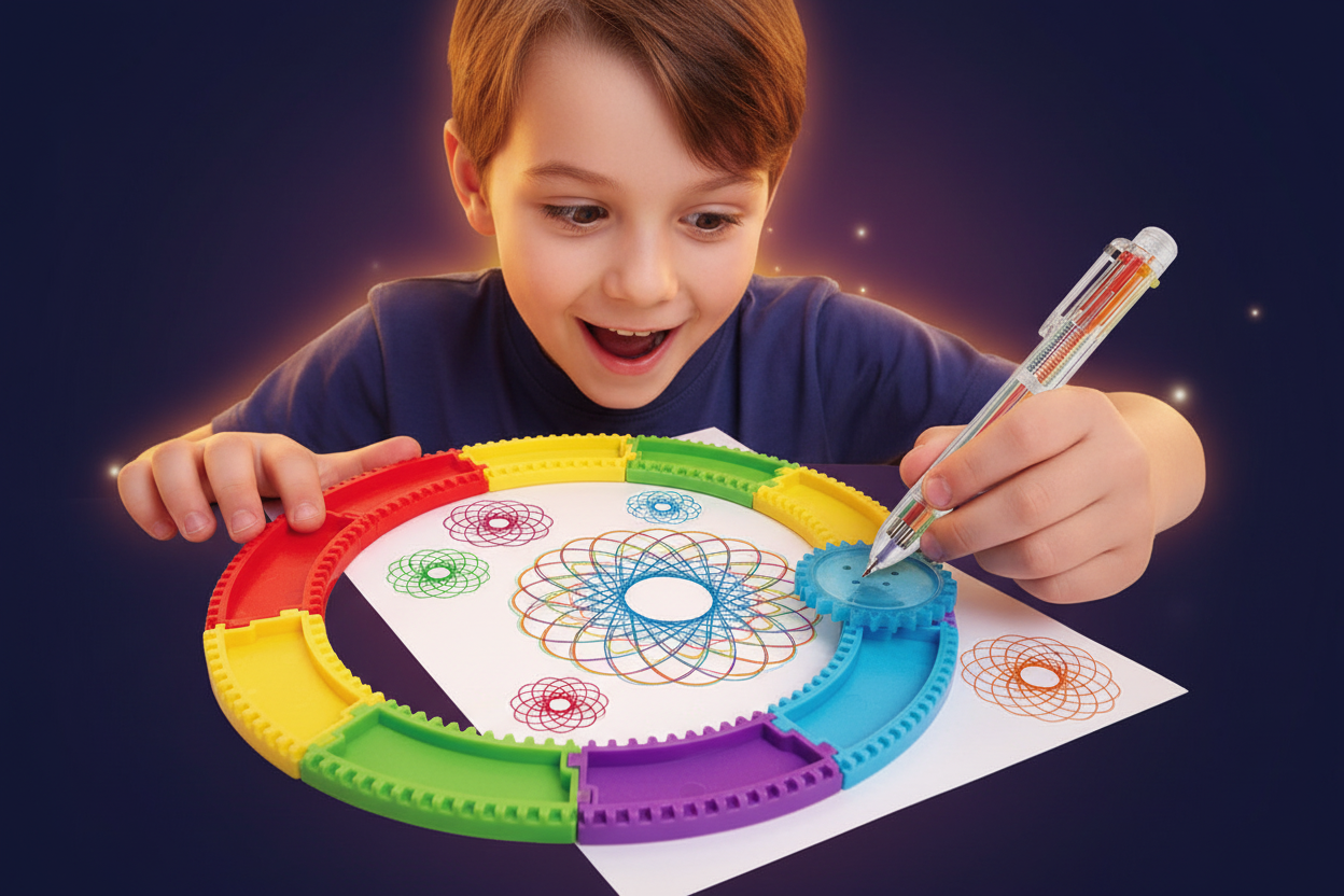 Spirographe enfant 6-12 ans