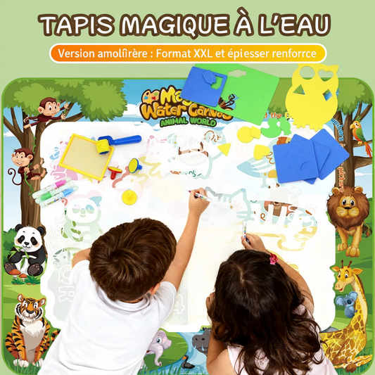 Jouet dessin tapis de coloriage à l’eau réutilisable