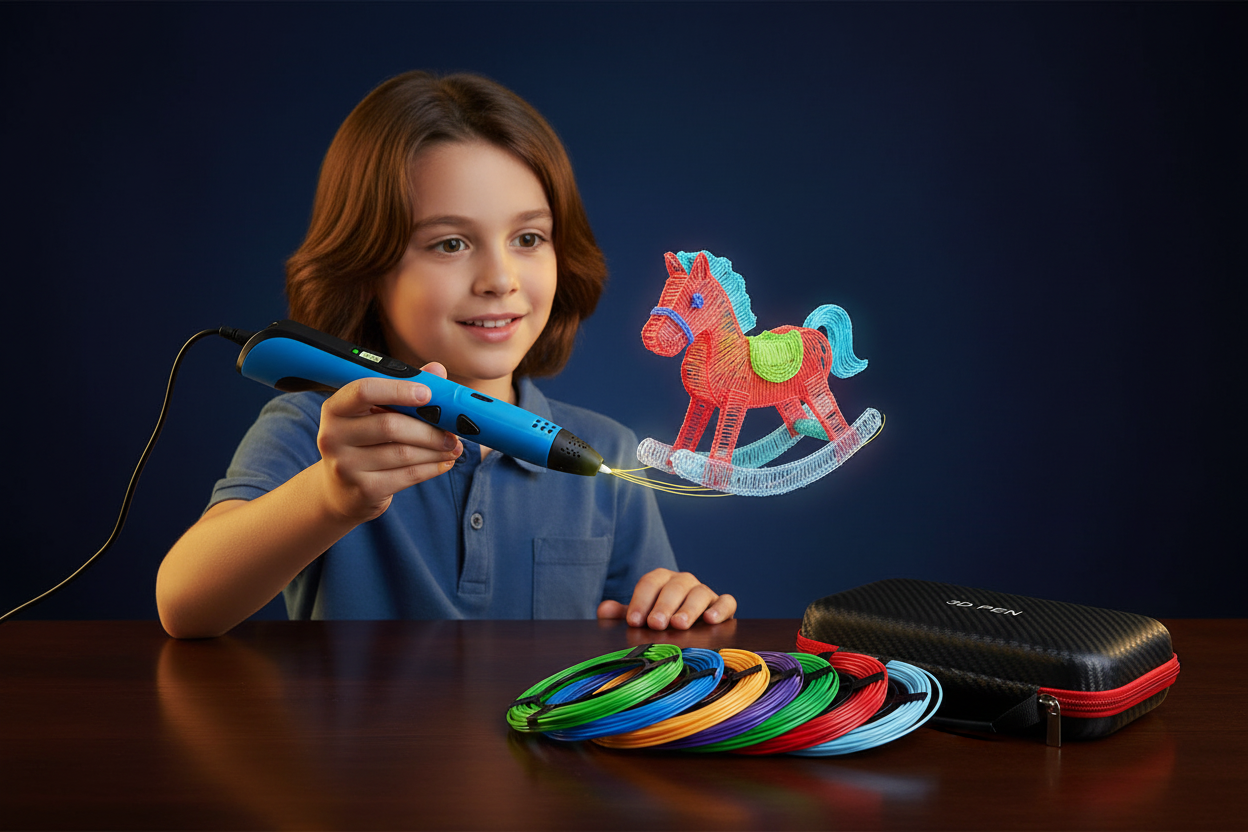 Stylo 3D enfants 8-12 ans 