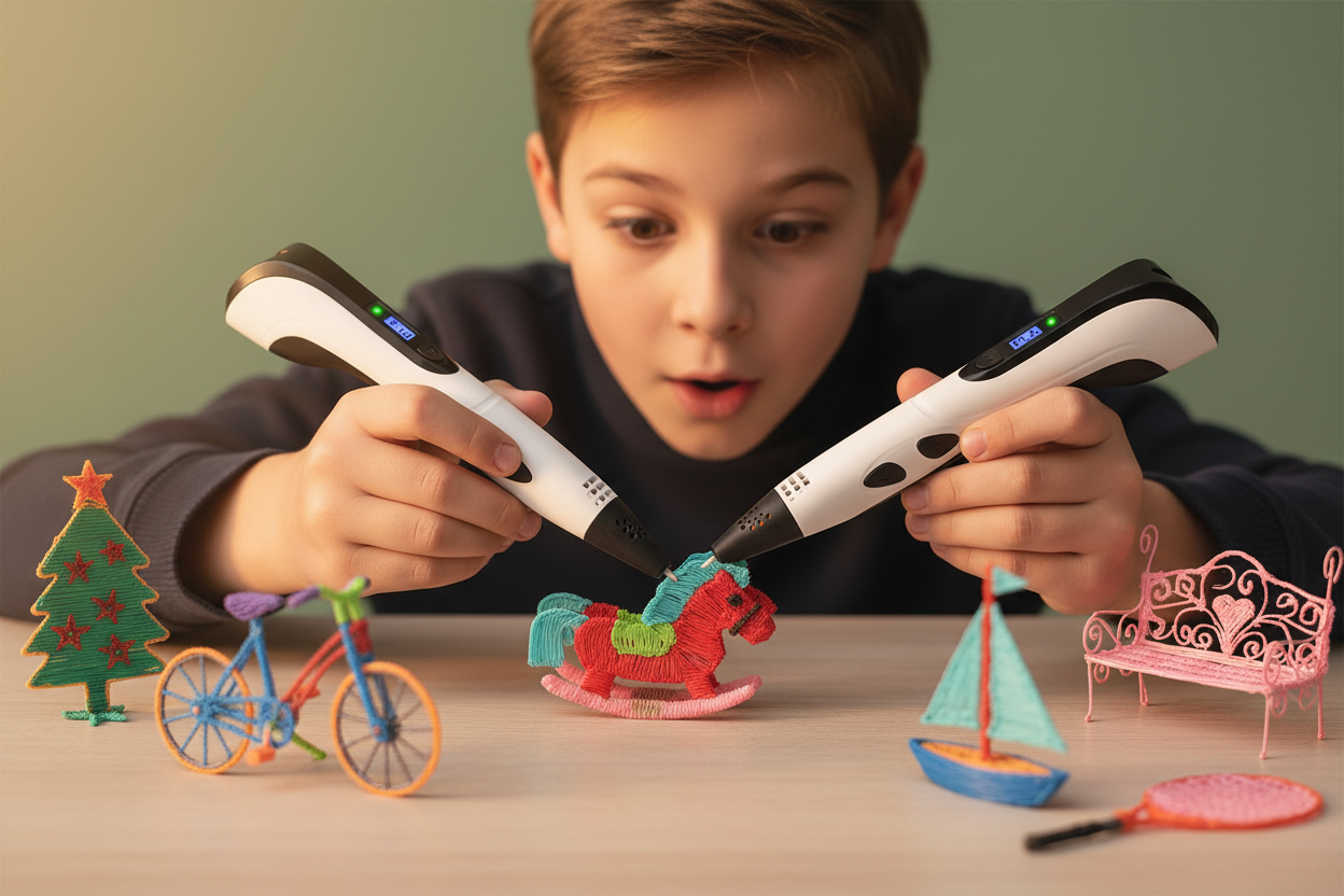 cadeau éducatif sans écran fabrication 3D à la maison