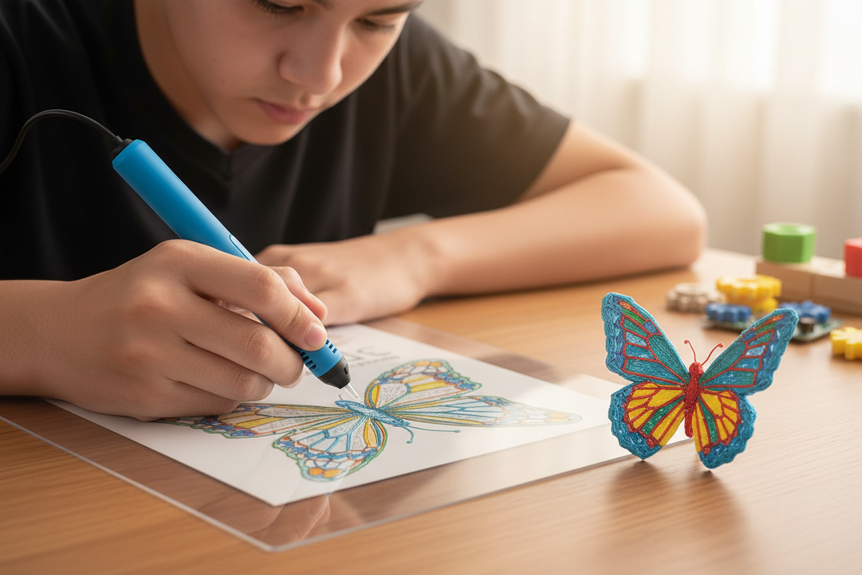 STEM motricité fine stylo 3D