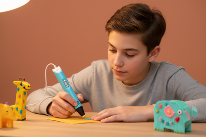 • stylo 3D pour projets STEM STEAM maquette architecture scolaire