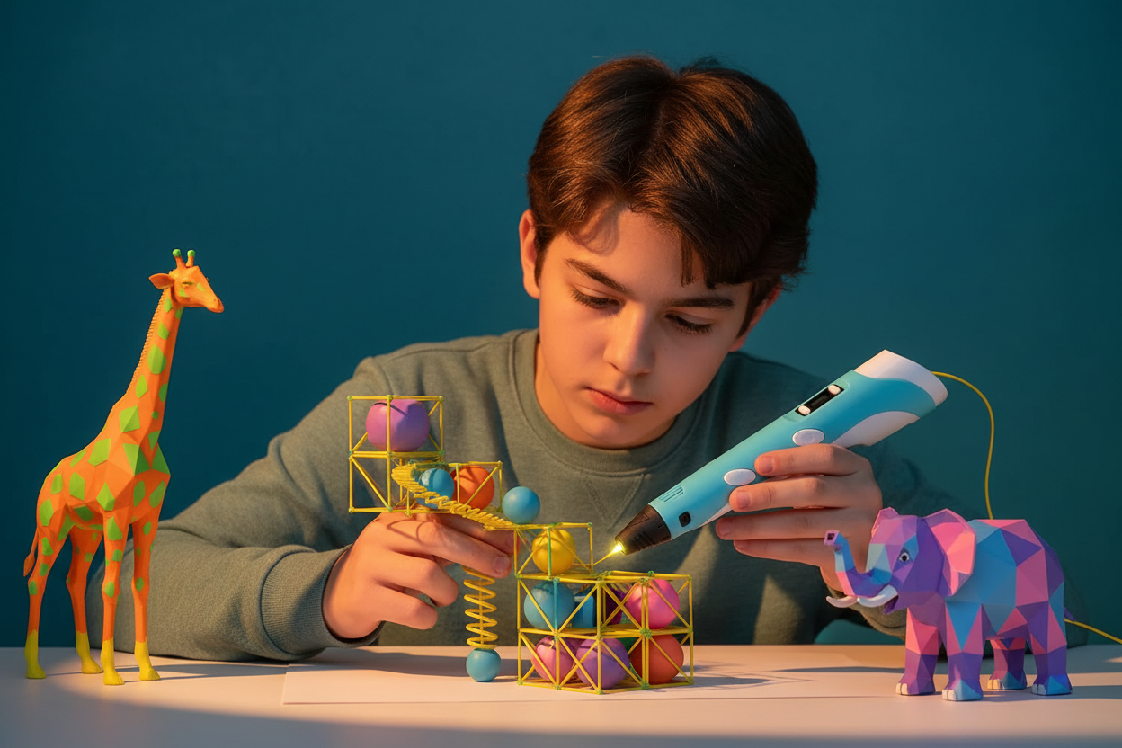 STEM coordination spatiale stylo 3D 