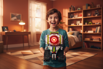 Jouet robot codage éducatif avec écran numérique