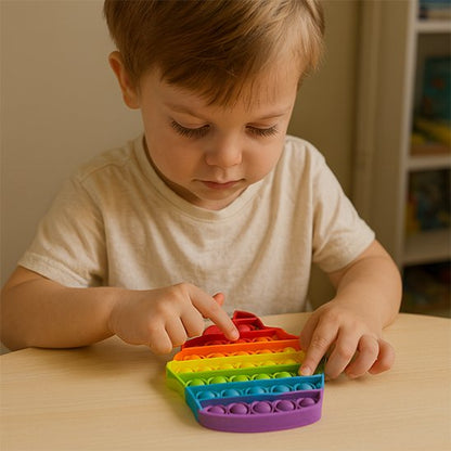 Jouet anti stress, Plateau Bulle Pop, un jeu de concentration