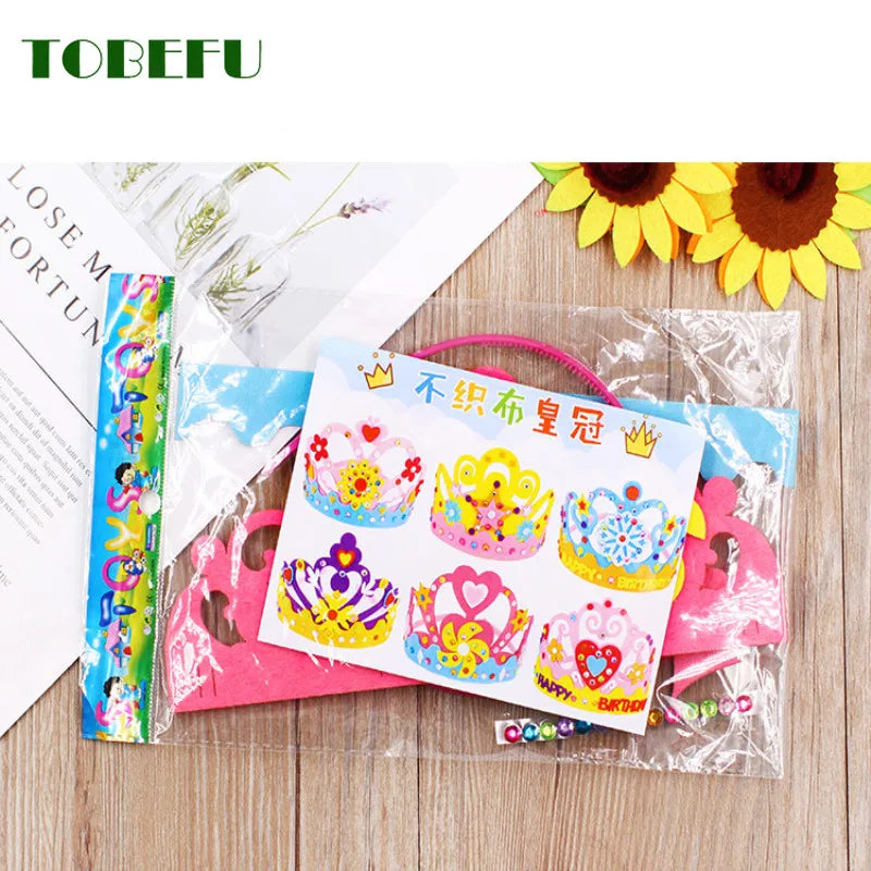 Jouet Créatif DIY Couronne : L'Art de Créer sa Propre Couronne Magique !