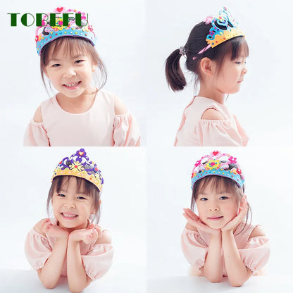 Les couronnes créées sont solides et peuvent être portées plusieurs fois lors des fêtes et jeux de rôle