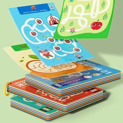 Livre enfant, Jeu de Labyrinthe avec Stylo, ensemble de livres.
