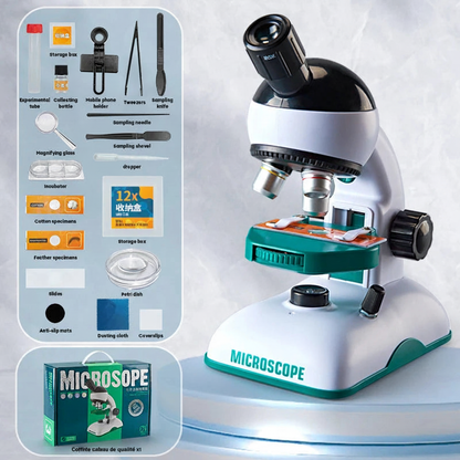 Kit complet avec tous les accessoires scientifiques