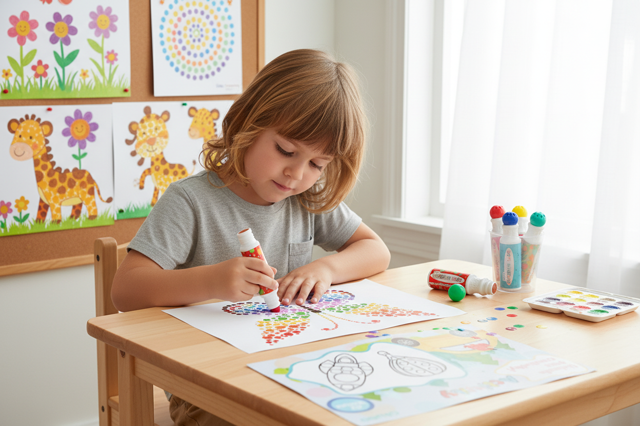 Exploration créative avec les Ohuhu Bingo Dabbers