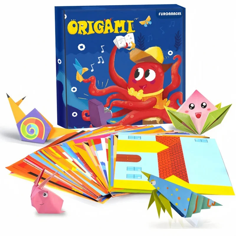 Papier Origami, livre 108 modèles