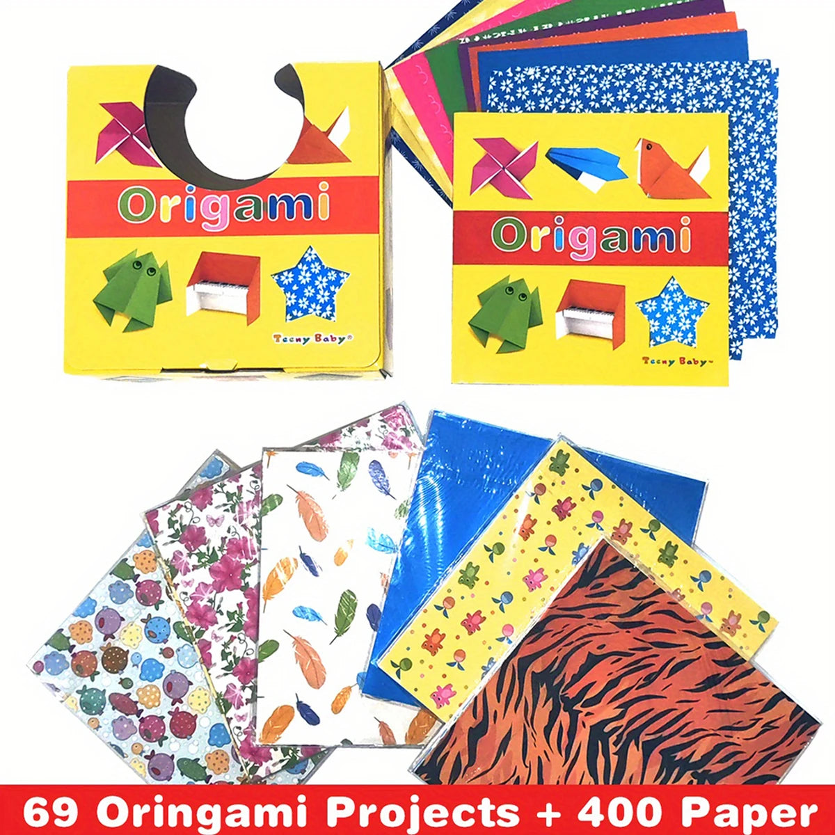 Papier Origami, un Kit pour apprendre les activités manuelles