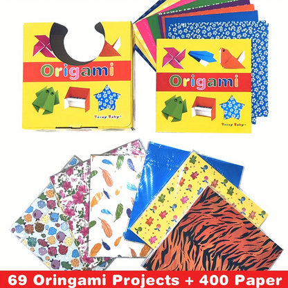 Papier Origami, un Kit pour apprendre les activités manuelles