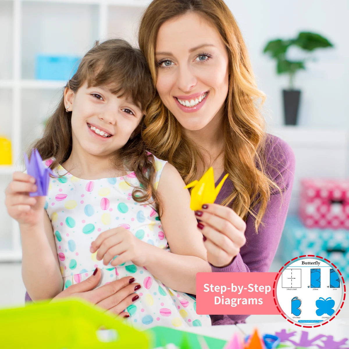 Papier Origami, un outil éducatif pour le développement de coordination œil-main et dextérité des doigts