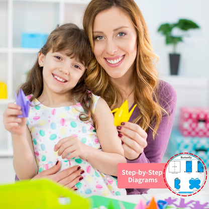 Papier Origami, un outil éducatif pour le développement de coordination œil-main et dextérité des doigts