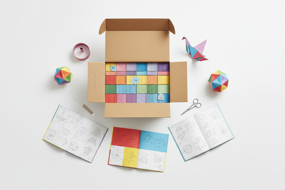 Ensemble complet de livres pliants