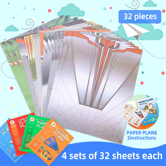 Papier Origami, kit 32 pièces