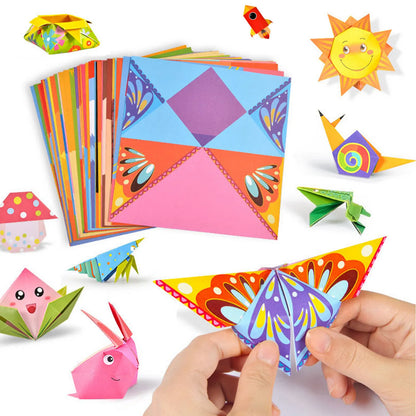 Papier Origami, kit 27 feuilles pour débuter