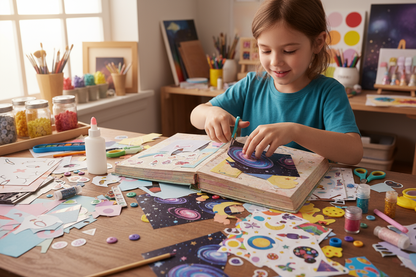 Scrapbooking créatif, éveloppement de la précision manuelle 