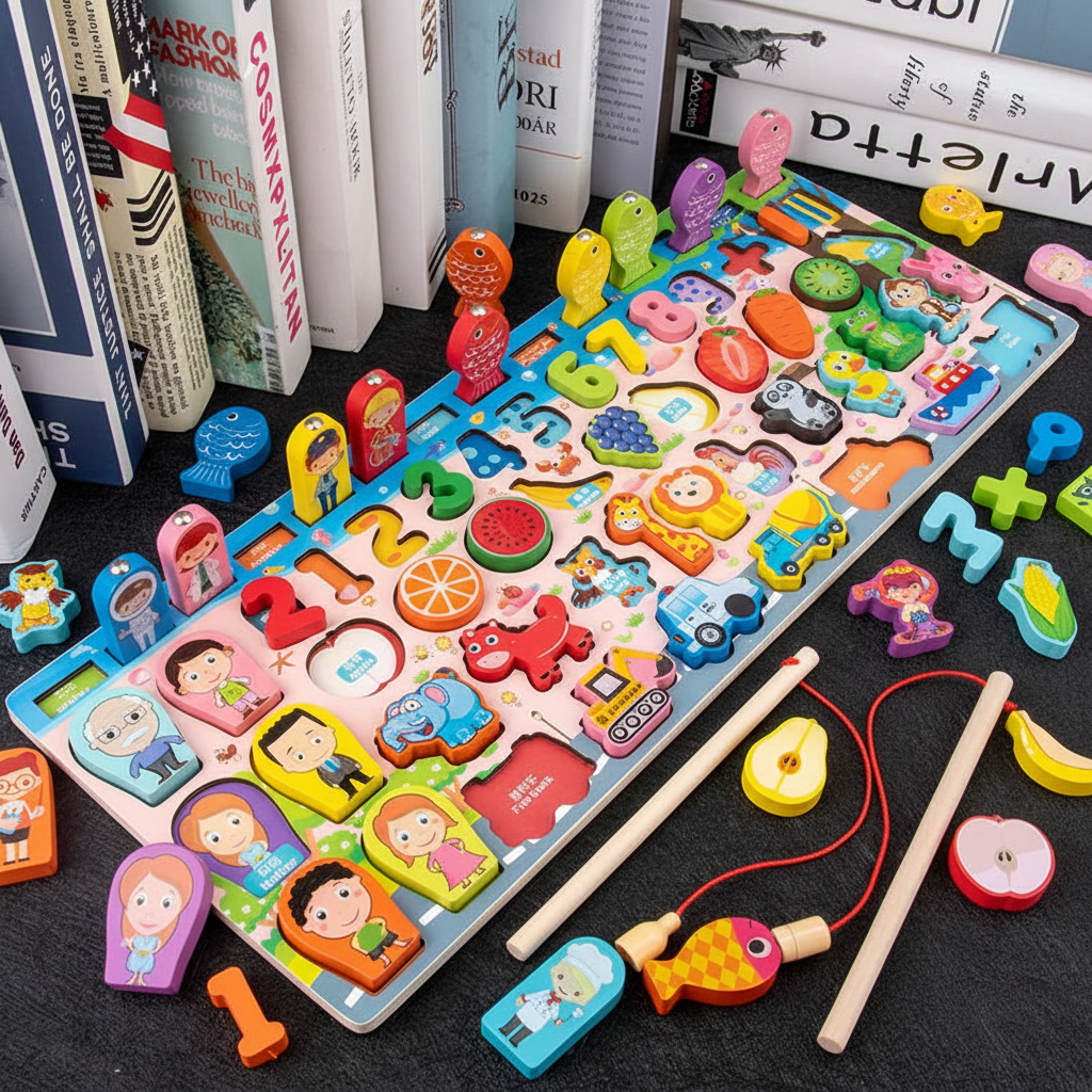 Planche Montessori personnages fruits
