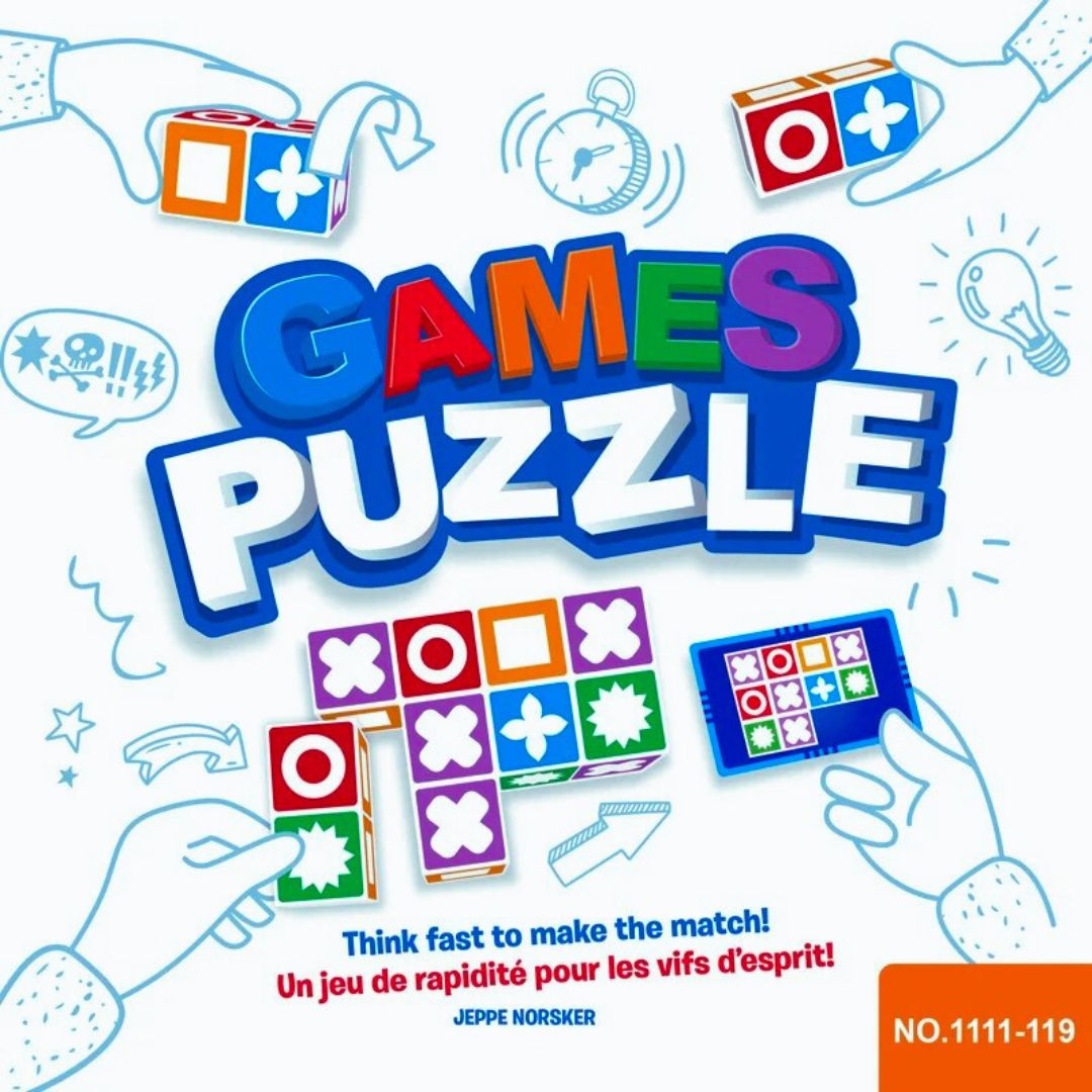Puzzle de pensée logique spatiale, un jeu de rapidité