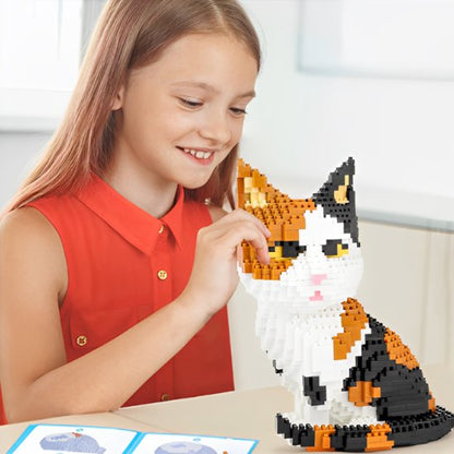 Puzzle 3D Nanoblocs Husky Siberien, Multicouleur