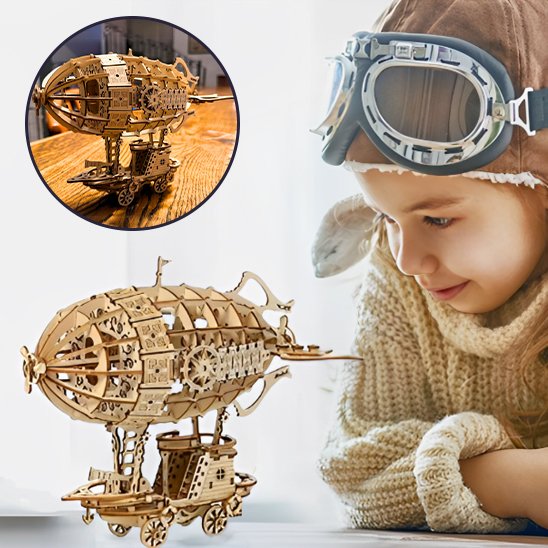 Puzzle 3D Voiture en Bois, Développement des capacités cognitives