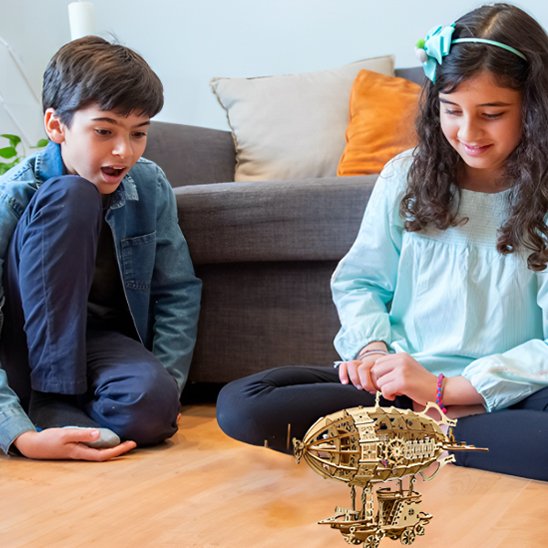 Puzzle 3D Voiture en Bois, un jeu pour la créativité