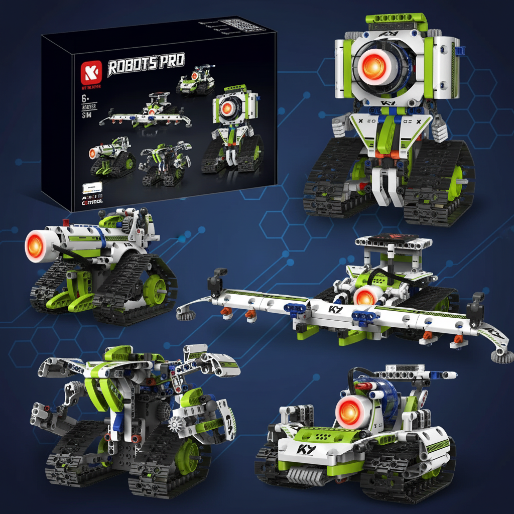 Robot programmable 337 pièces codage pour enfants