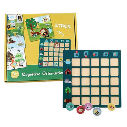 Jeu de Mémoire & Casse-Têtes Logiques en Bois | Éducatif 7-12 ans