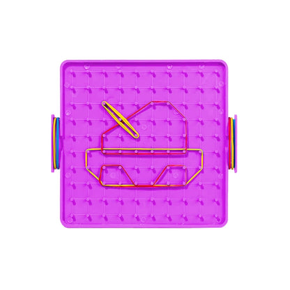 Jeux de maths enfants : géoboard éducatif | Ludiforme
