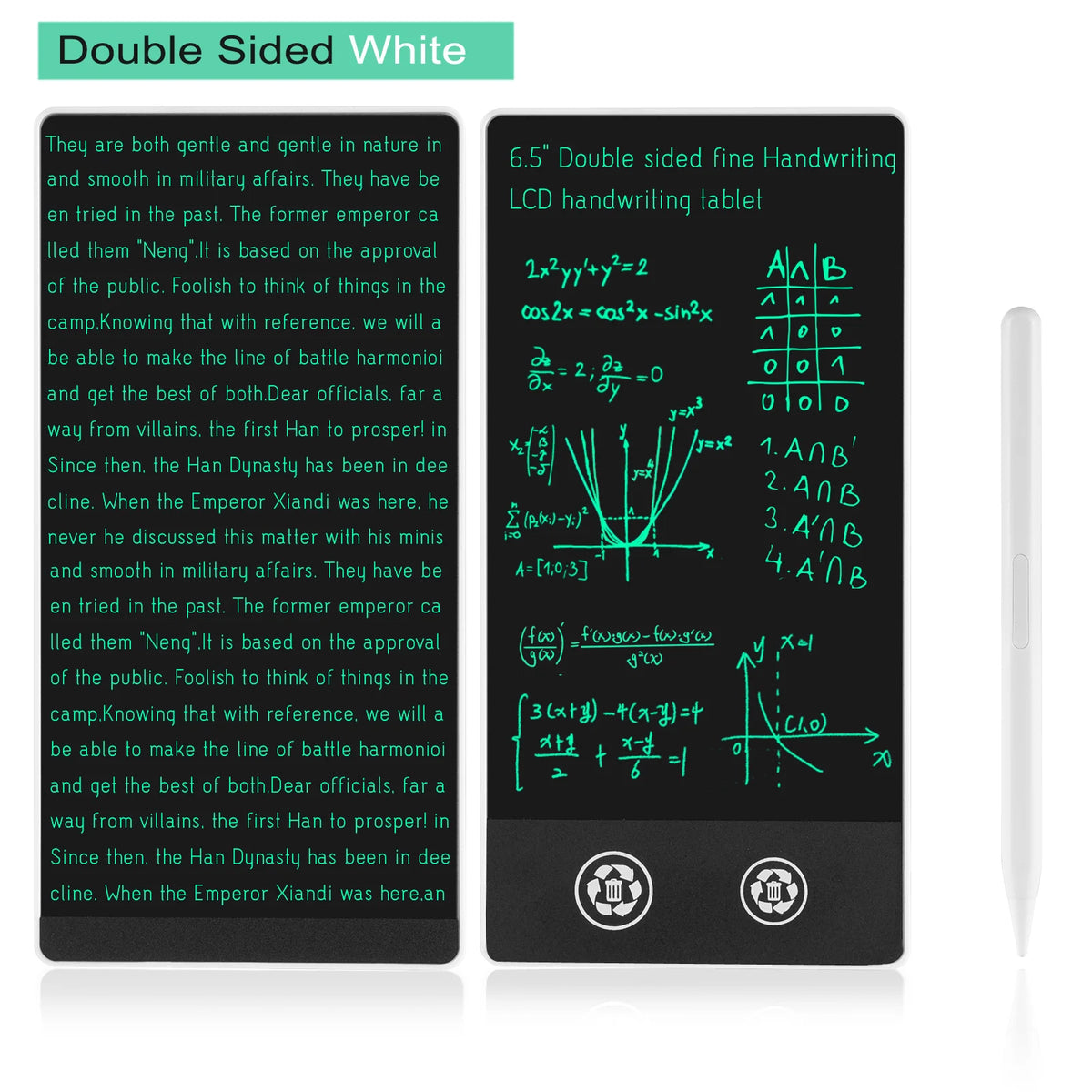 Tablette d'écriture LCD 6,5 pouces | Infini