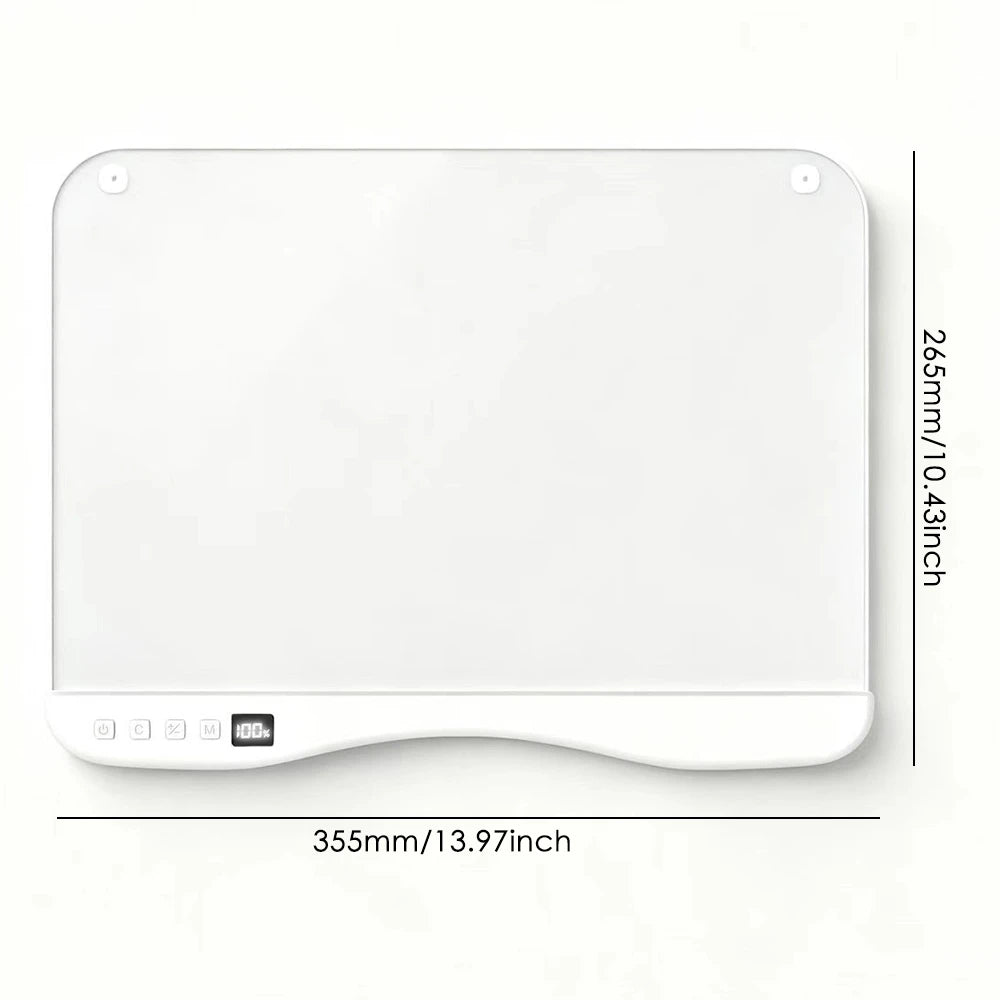 Tableau à dessin lumineux | LED rechargeable et 7 couleurs