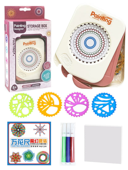 Spirographe Créatif Enfants – Jouet Dessin Dessins Géométriques 3-12 ans